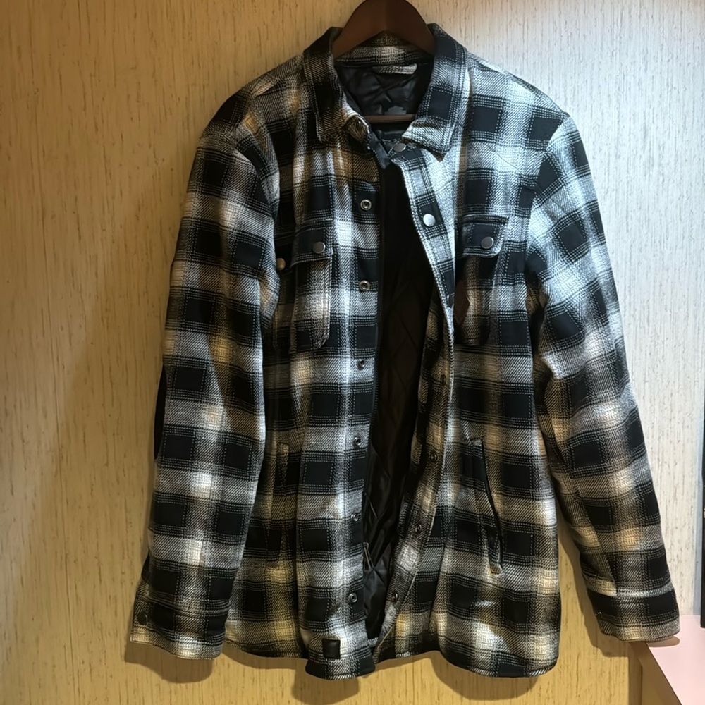 Harley Davidson flannel riding jacket